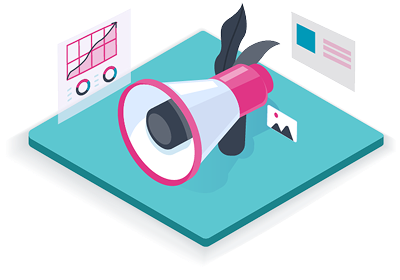 Megaphone illustration