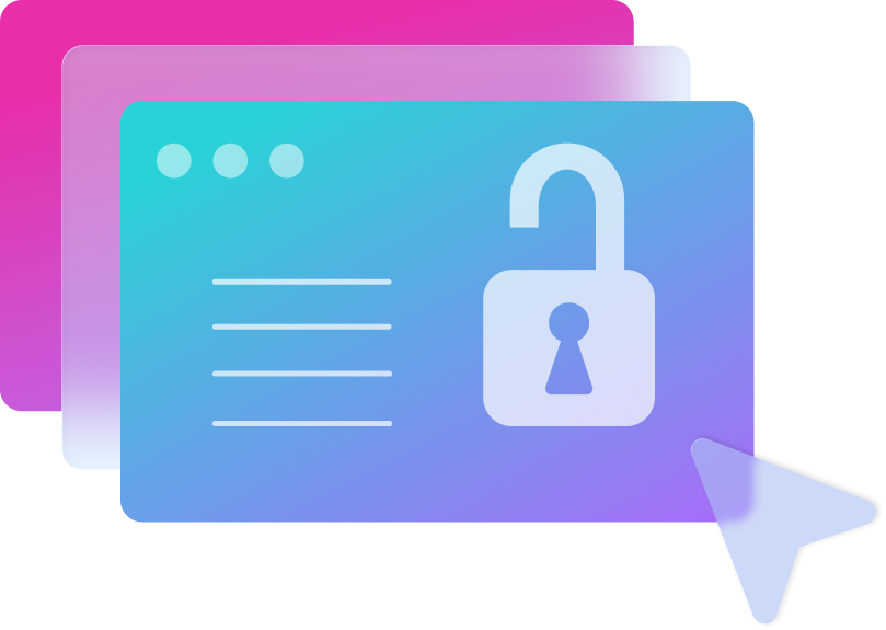 Locked content illustration
